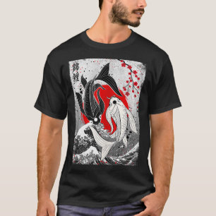 Yin En Yang Japans Koi Vis 1 T-shirt