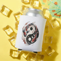 Yin en Yang Japanse Koi Vis