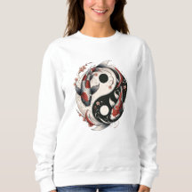 Yin en Yang Japanse Koi Vis