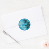 YIN en YANG Koi vis sticker (Envelop)