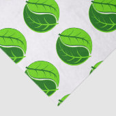 Yin en Yang Leaves Tissuepapier (Detail)