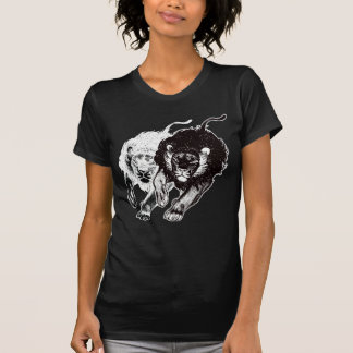 Yin en Yang Lions Women T-shirt