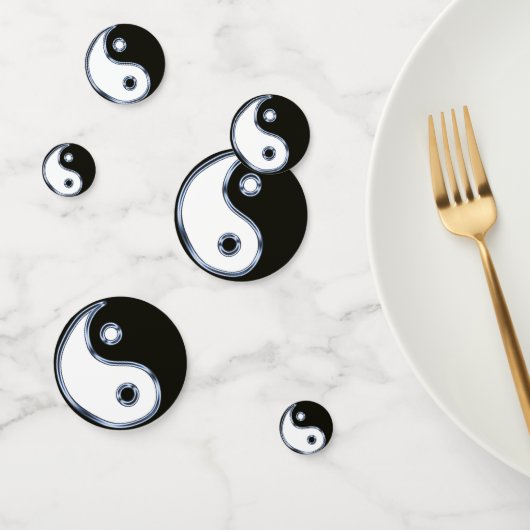 Yin en Yang Medallion Confetti (Groep)