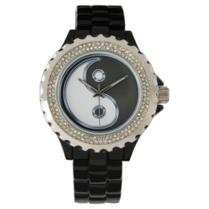 Yin en Yang Medallion Horloge