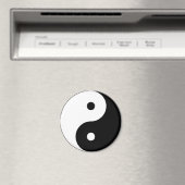 Yin en Yang Motivatie filosofisch symbool Magneet (Insitu (Vaatwasser))