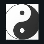 Yin en Yang Motivatie filosofisch symbool Notitieblok<br><div class="desc">Yin en Yang Motivatie Philosophical Symbol yin yang,  yin,  yang,  yin yang symbool,  filosofie,  geloof,  yoga,  tao,  spiritueel,  evenwicht,  meditatie,  taiji,  opposites</div>