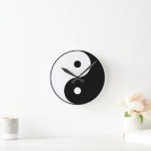 Yin en Yang Motivatie filosofisch symbool Ronde Klok (Huis)