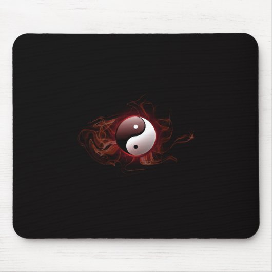 yin en yang mousepad muismat (Voorkant)