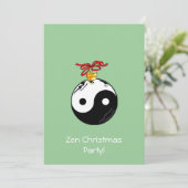 Yin en Yang Ornament Kaart (Staand voorkant)