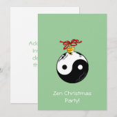 Yin en Yang Ornament Kaart (Voorkant / Achterkant)