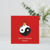 Yin en Yang Ornament Kaart (Staand voorkant)