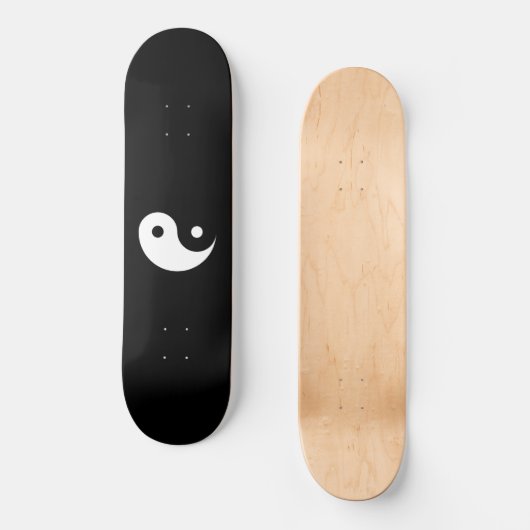 Yin en Yang, Persoonlijk Skateboard (Voorkant)