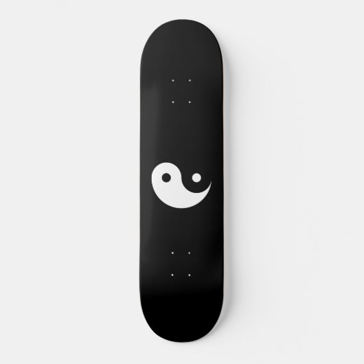 Yin en Yang, Persoonlijk Skateboard (Voorkant)