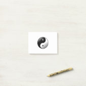 Yin en Yang Post-it® Notes (Op bureau)