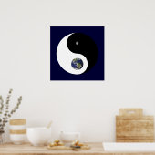 Yin en Yang Print (Keuken)