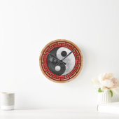 Yin en Yang Ronde Klok (Huis)