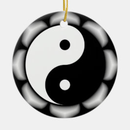 Yin en Yang Ronde Ornament