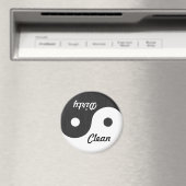 Yin en Yang Schoon/Vuile Vaatwasser Magneet (Insitu (Vaatwasser))