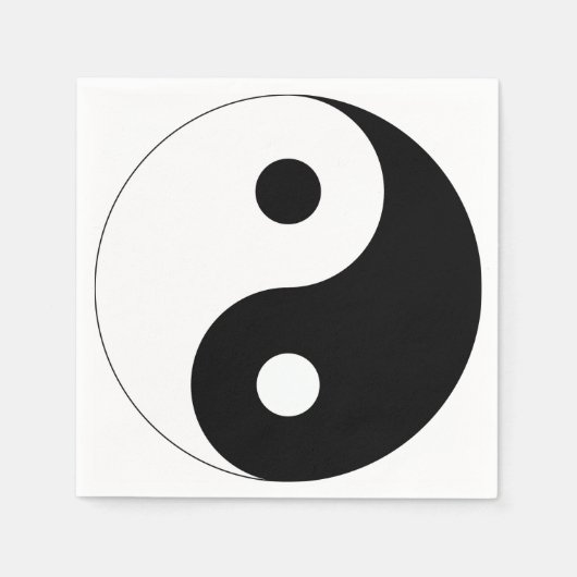 Yin en Yang Servetten (Voorkant)