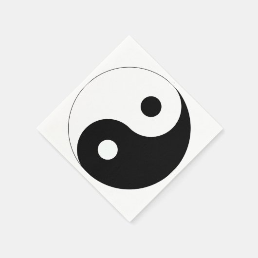 Yin en Yang Servetten (Hoek)