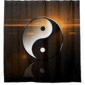Yin en Yang Shower Curtain Douchegordijn (Voorkant)