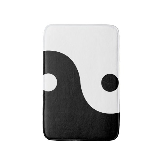 Yin en Yang Sides Badmat (Voorkant Verticaal)
