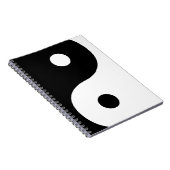 Yin en Yang Sides Notitieboek (Rechterzijde)