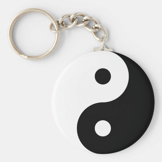 Yin en Yang Sleutelhanger (Voorkant)