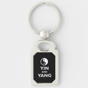 Yin en Yang Sleutelhanger