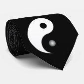 Yin en Yang Stropdas (Opgerold)