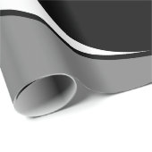 Yin en Yang Symbol (Chinese Taoïstische Taijitu) Cadeaupapier (Rol Hoek)