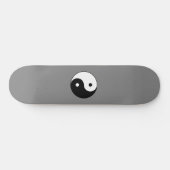 Yin en Yang Symbol (Chinese Taoïstische Taijitu) Persoonlijk Skateboard (Horizontaal)