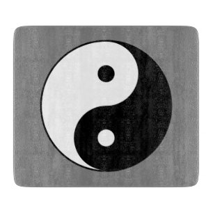 Yin en Yang Symbol (Chinese Taoïstische Taijitu) Snijplank
