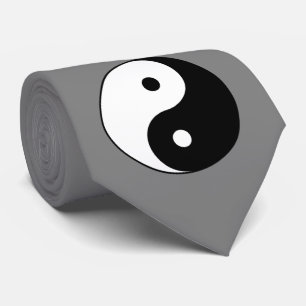 Yin en Yang Symbol (Chinese Taoïstische Taijitu) Stropdas
