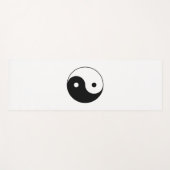 Yin en Yang Symbol (Taoist Taijitu) Yogamat (Voorkant (horizontaal))