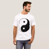 YIN EN YANG-symbool T-shirt (Voorkant volledig)