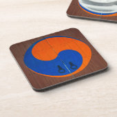 Yin en Yang-symbool, Zuid-Korea Onderzetter (Linkerzijde)