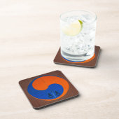 Yin en Yang-symbool, Zuid-Korea Onderzetter (Rechterzijde)
