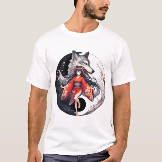 Yin en Yang T-shirt (Voorkant)