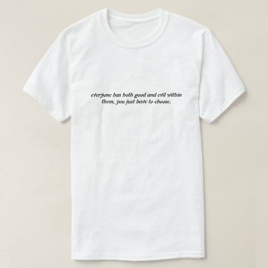 yin en yang t-shirt (Design voorkant)