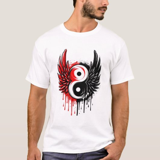 Yin en Yang T-shirt (Voorkant)