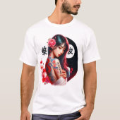 Yin en Yang T-shirt (Voorkant)