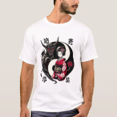 Yin en Yang T-shirt (Voorkant)