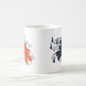 Yin en Yang The Nine Tailed (Kitsune) Koffiemok (Center)