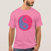 Yin en Yang Transgender symbool. T-shirt (Voorkant)