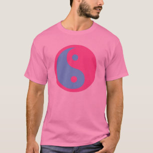 Yin en Yang Transgender symbool. T-shirt
