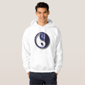 Yin en Yang Universe Symbol Hoodie (Voorkant volledig)