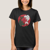 Yin en Yang Vissen Shirt Japanse Koi Karper Vis T (Voorkant)