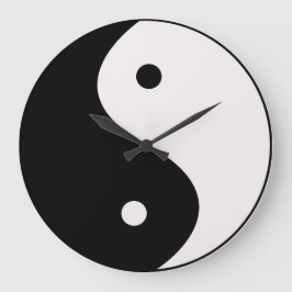 Yin en Yang Wall Clock Grote Klok