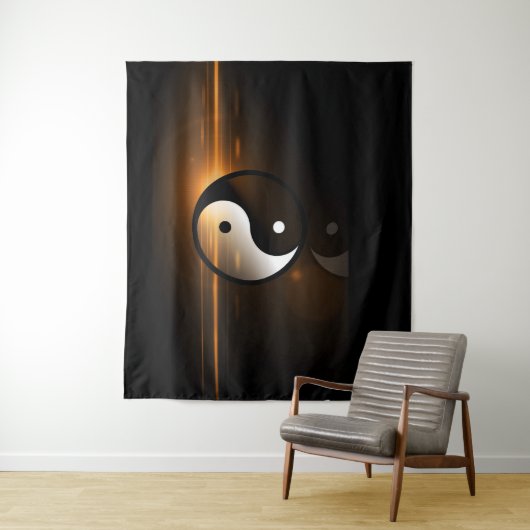 Yin en Yang Wall Tapestry Wandkleed (In situ)